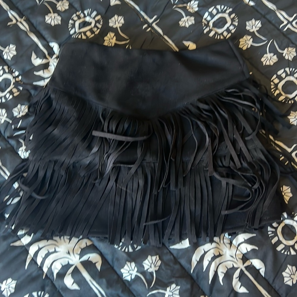 Fringe Cowgirl Skirt Costume Girls size 8